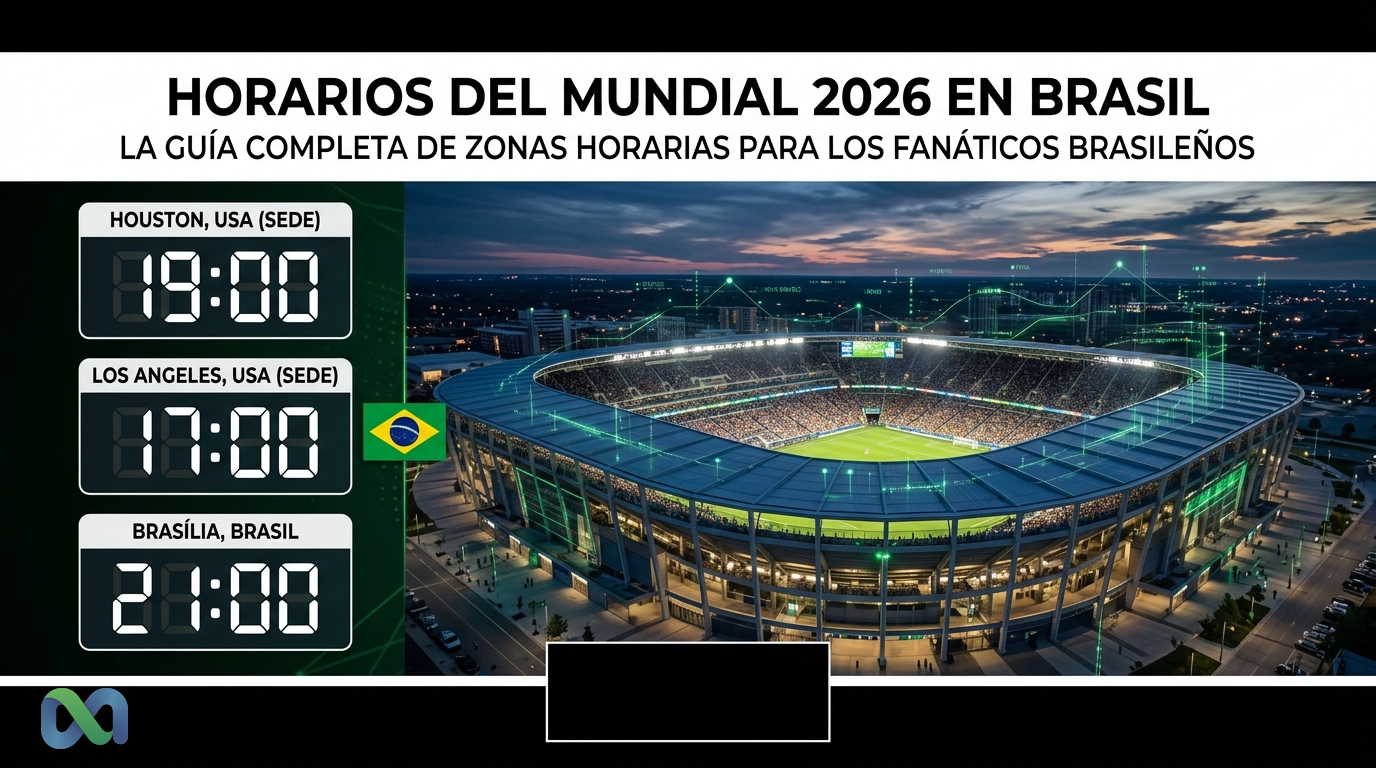 Horarios de la Copa 2026 en Brasil: fechas y tabla