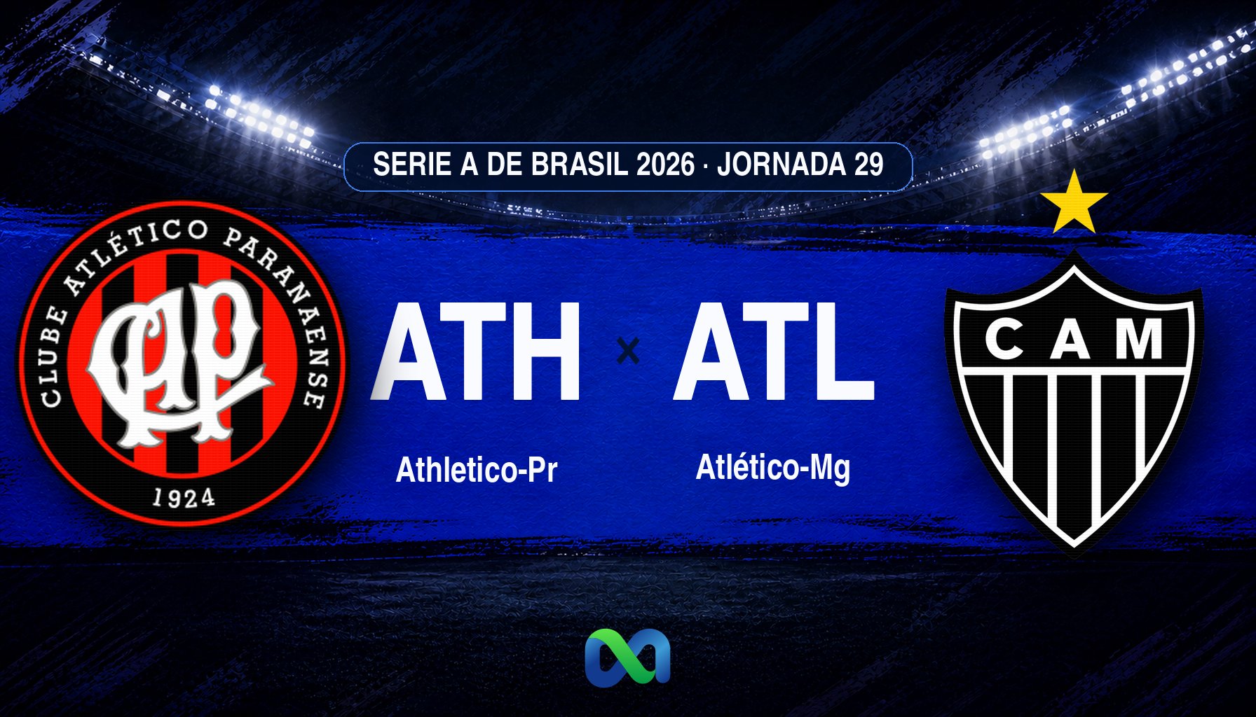Atletico Paranaense vs Atletico-MG: dónde ver en vivo, horario y alineaciones