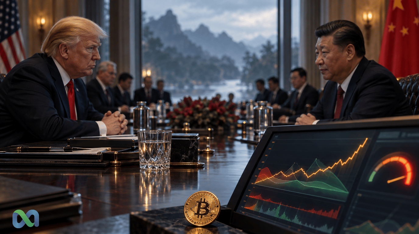 Bitcoin, Cúpula Trump-Xi e Mercados de Previsão: O Sinal de 92% que Pode Gerar um Choque Cripto
