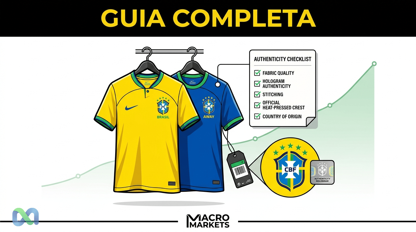 Camiseta Brasil 2026: guía de la nueva camiseta