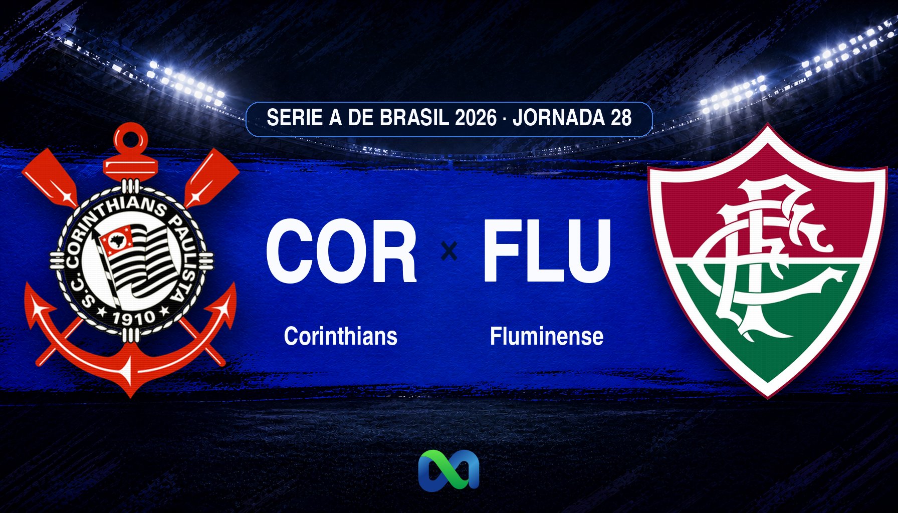 Corinthians vs Fluminense: dónde ver en vivo, horario y alineaciones