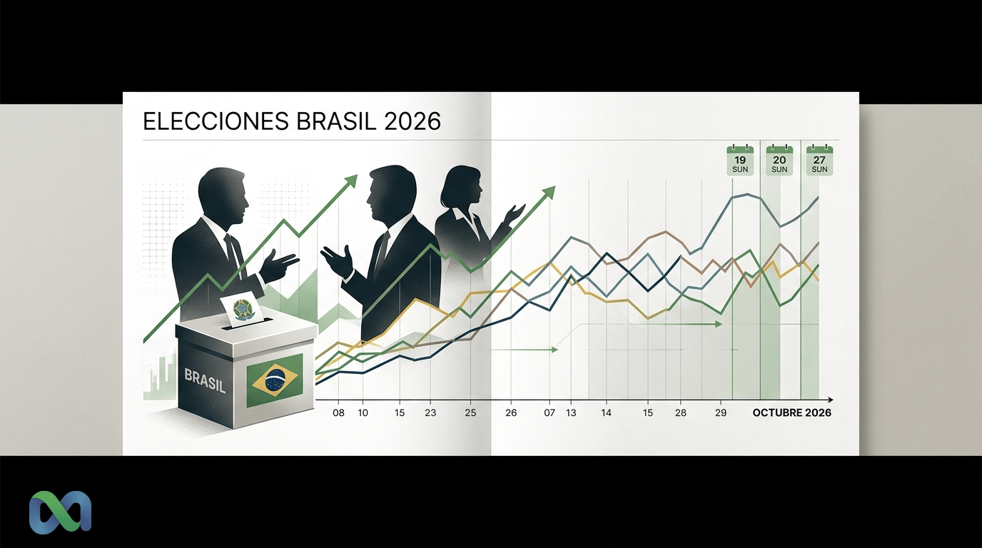 Elecciones Brasil 2026 candidatos presidenciales: nombres, encuestas y fechas
