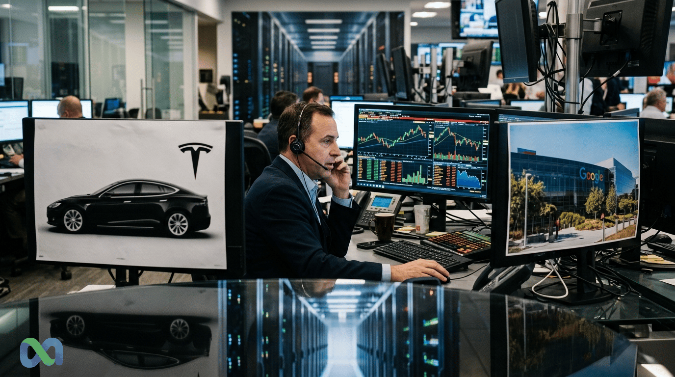 Gastos com IA: Tesla e Alphabet sob Pressão