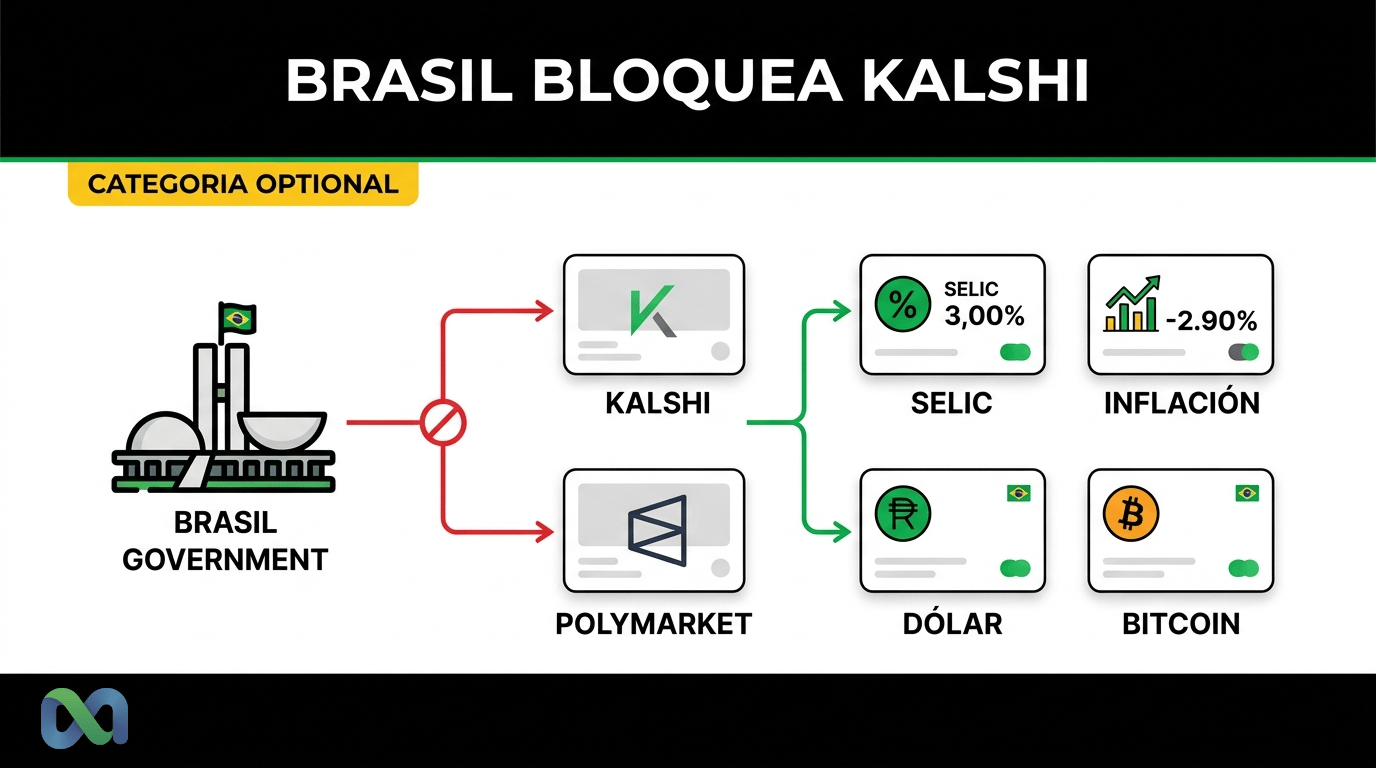 Mercados Predictivos en Brasil: Gobierno Prohíbe Kalshi