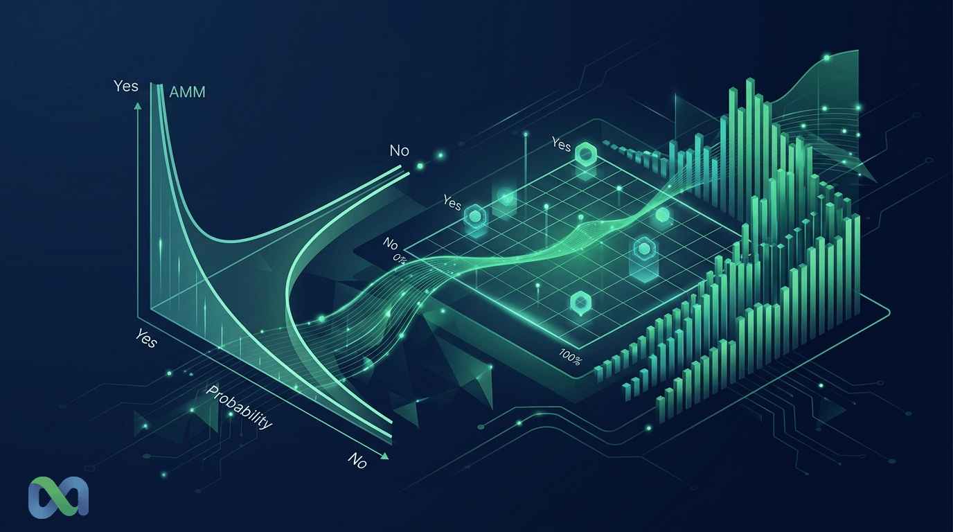 Hybrid AMM: How It Works in Prediction Markets