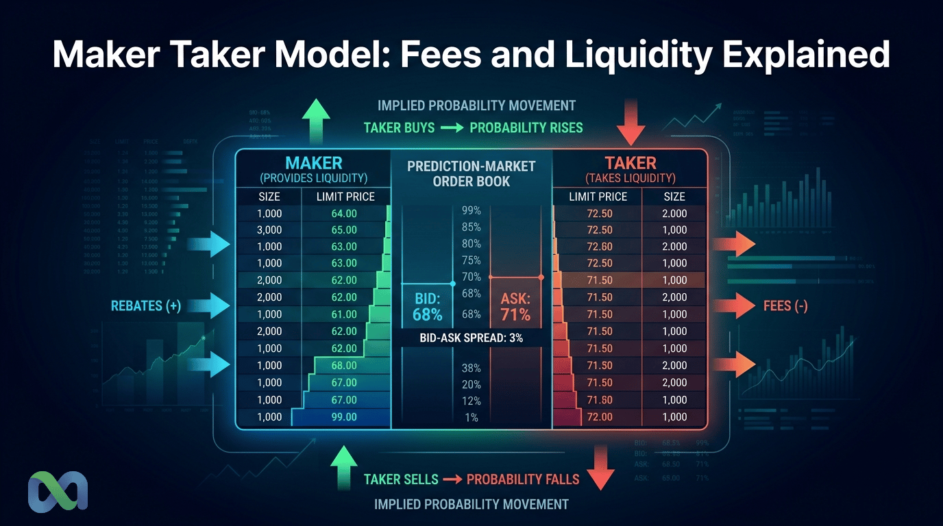 Maker Taker Model: Fees and Liquidity Explained