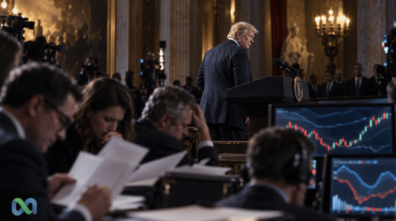 O Discurso de Trump sobre a Dívida Durou Menos de Duas Horas: O Que os Vazamentos Erraram e o Que os Mercados de Previsão Veem