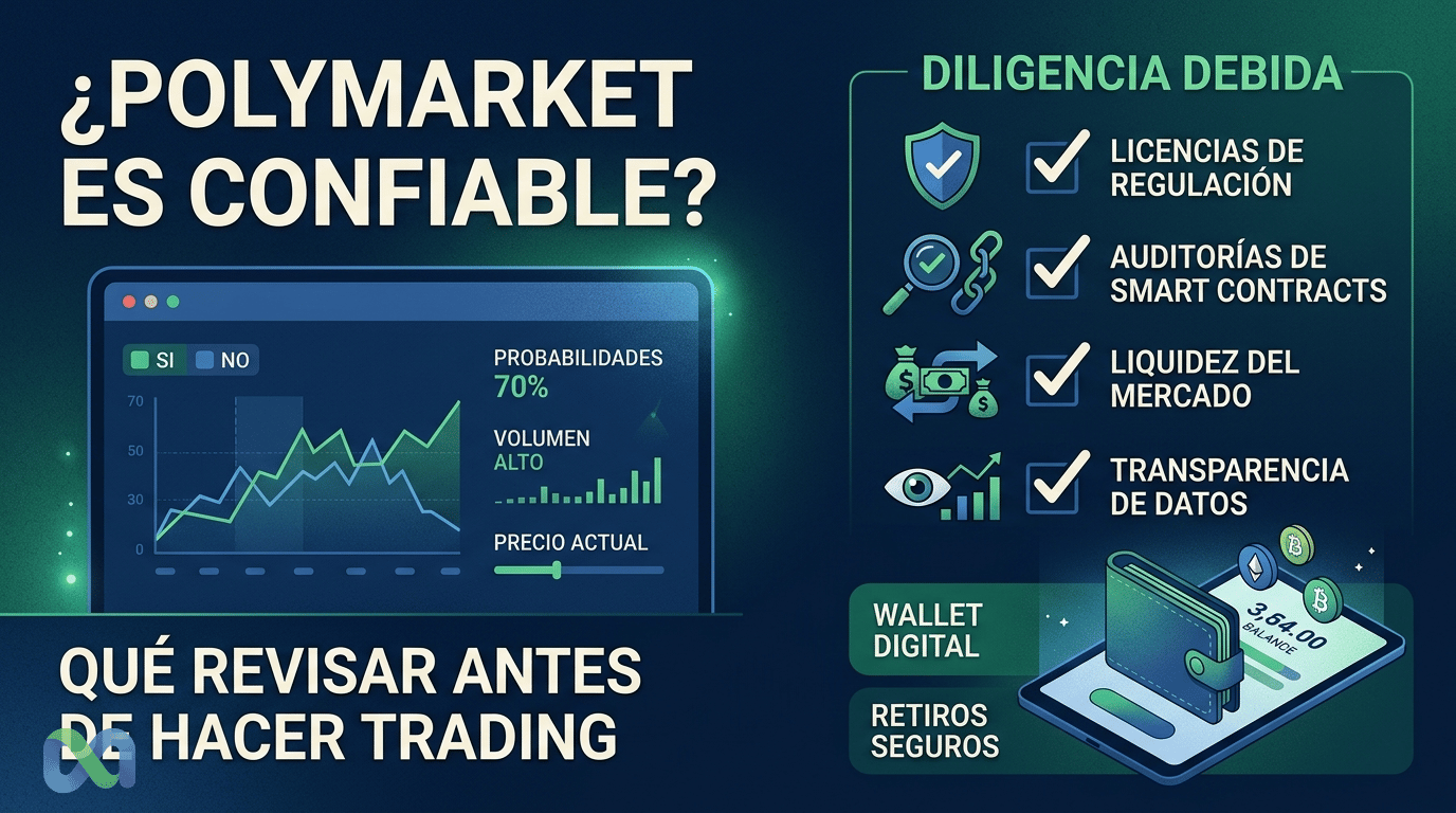 Polymarket es confiable? Qué revisar antes de hacer trading