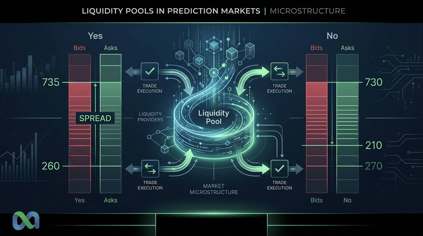 Pool de liquidez: qué es y cómo afecta los mercados de predicción