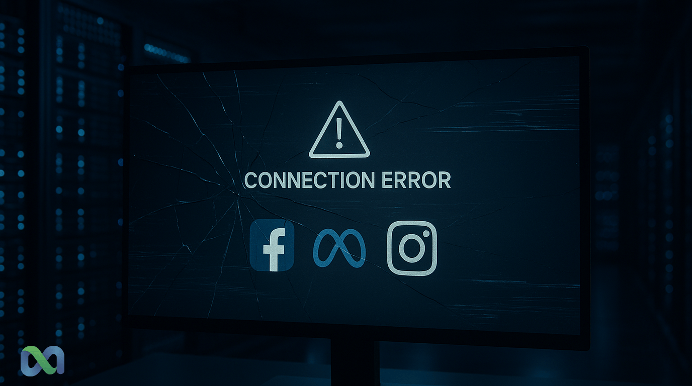 Queda da Meta setembro 2026: Facebook, Instagram e Threads fora do ar no computador
