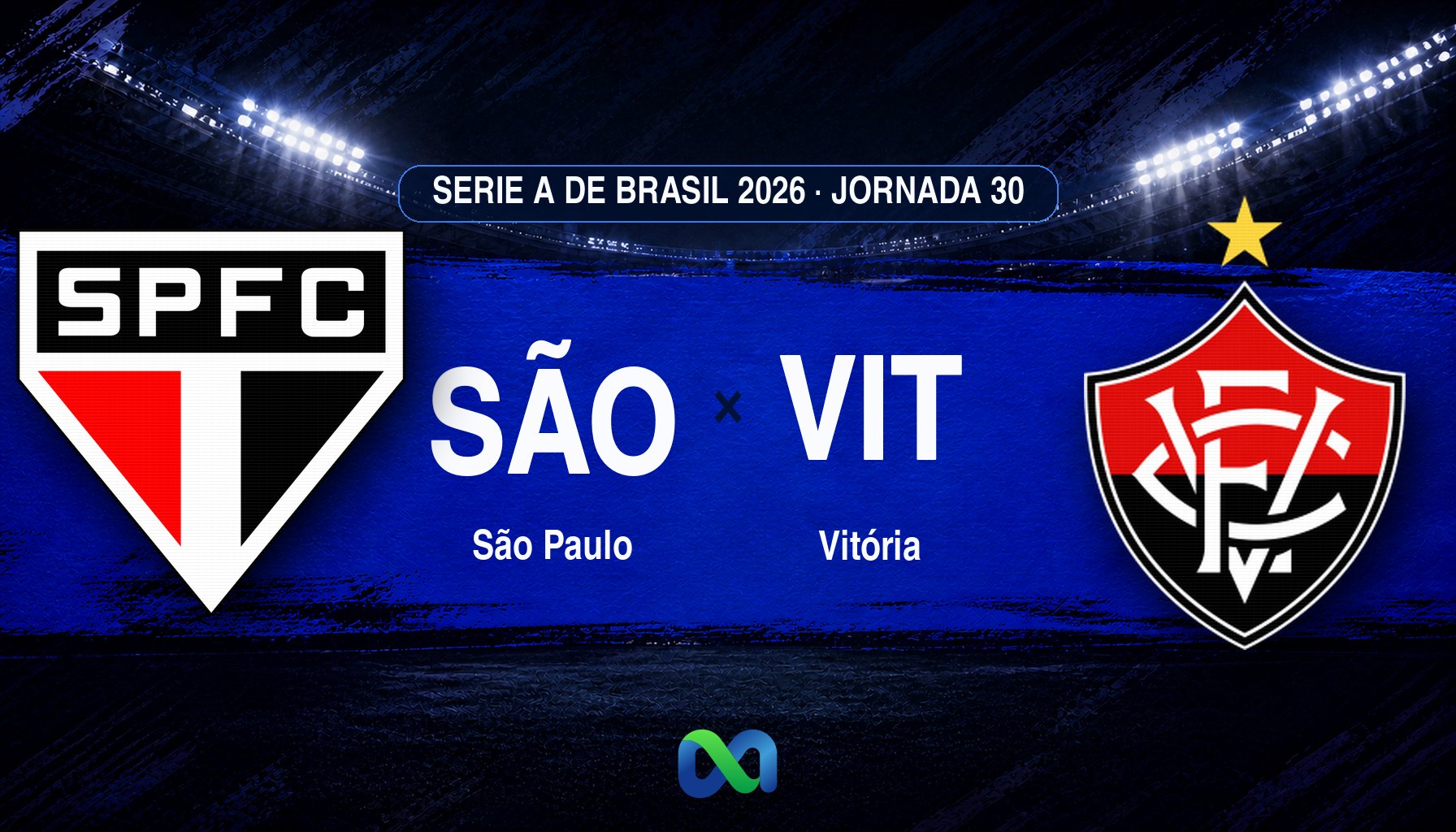 Sao Paulo vs Vitoria: dónde ver en vivo, horario y alineaciones