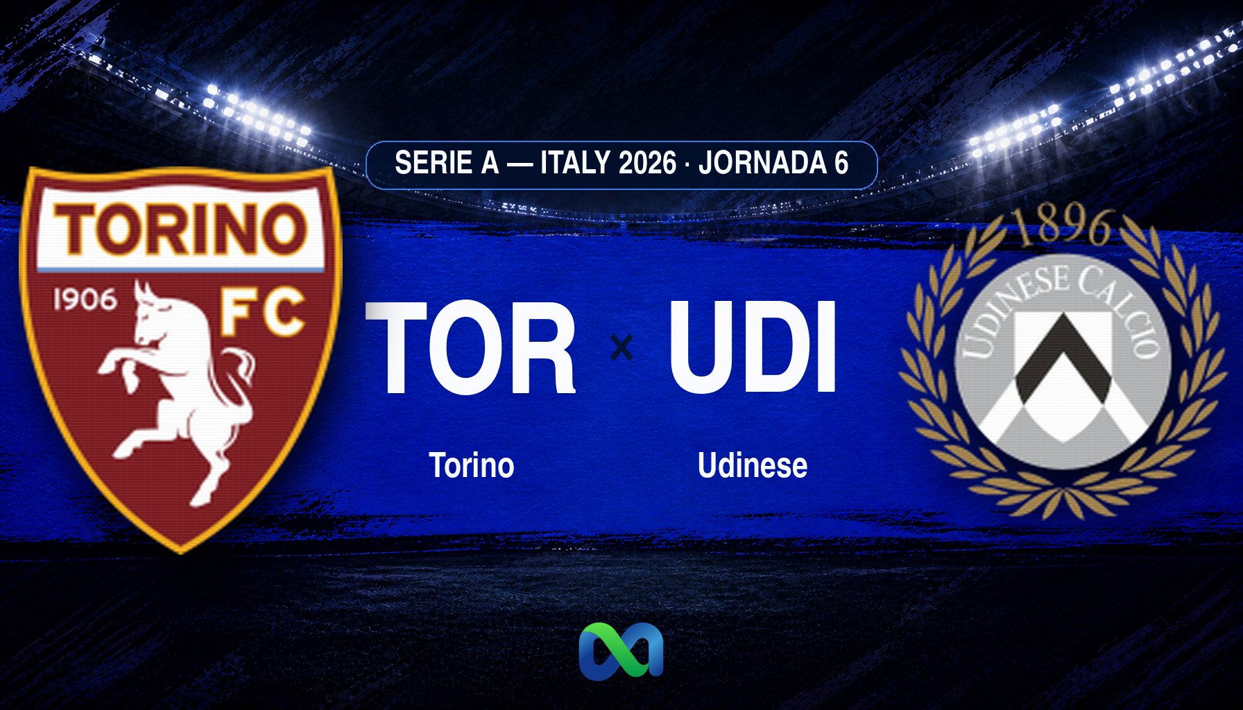 Torino vs Udinese: dónde ver en vivo, horario y alineaciones