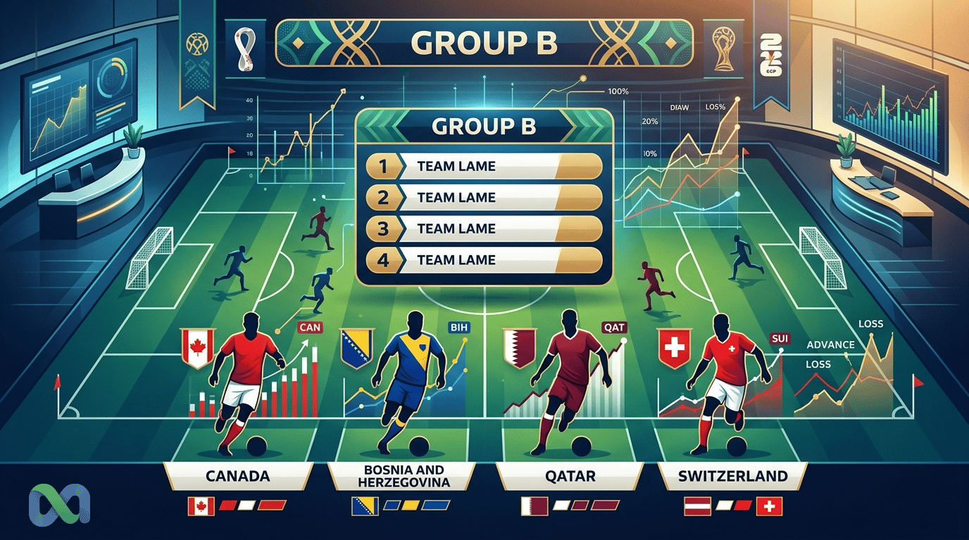 World Cup 2026 Group B: Matches, Teams and Predictions