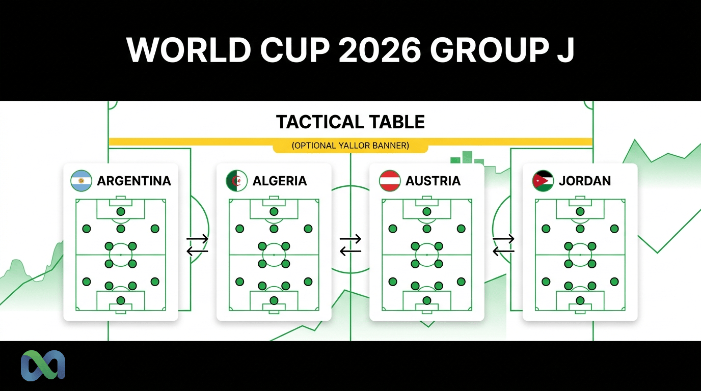 World Cup 2026 Group J: Fixtures, Table and Favorites
