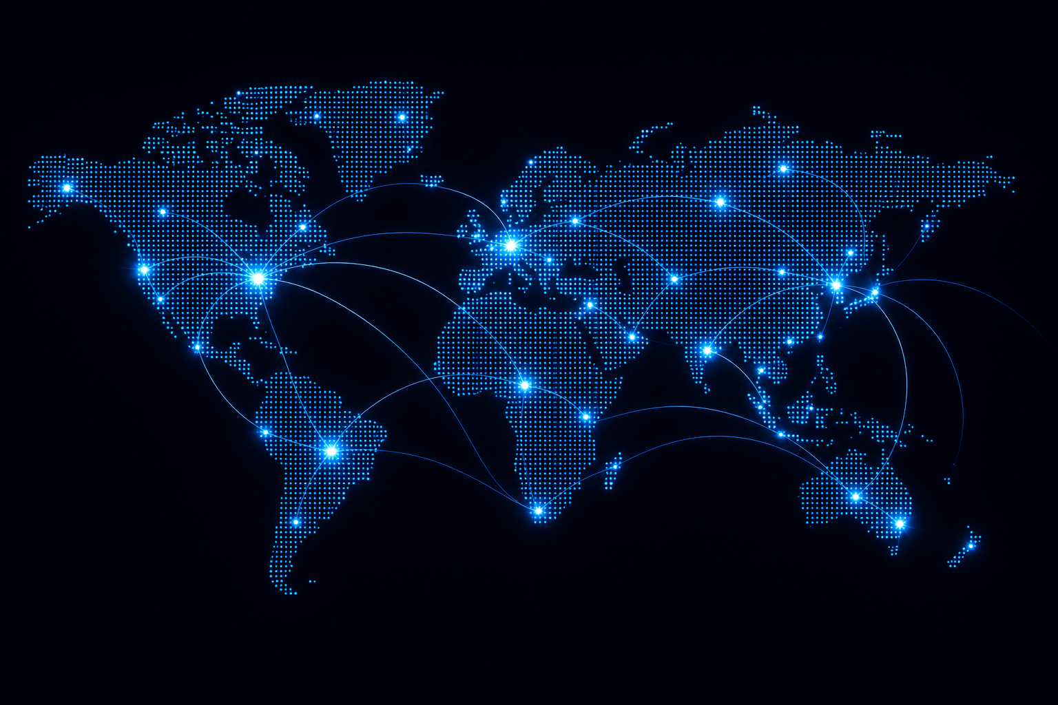 World map representing the competition covered